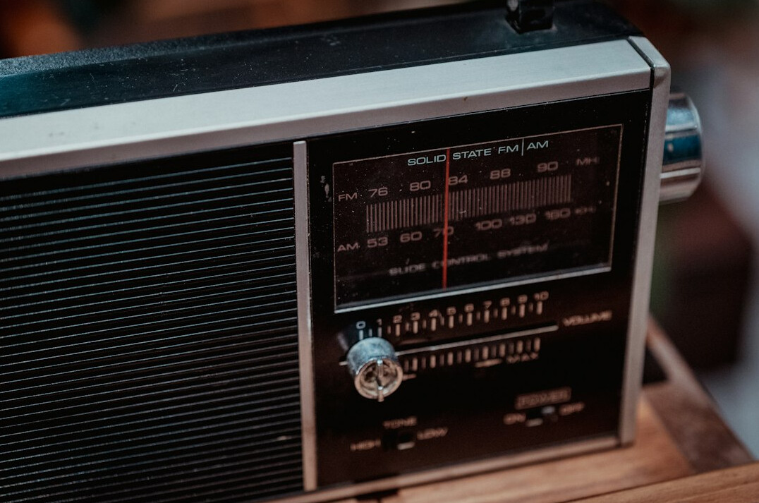 old radio advertisement